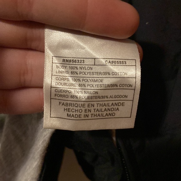 XL Unisex Lined Nike collared Jacket Black - Picture 6 of 7